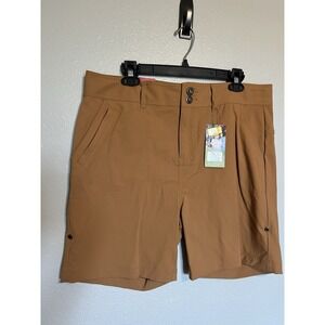 Sherpa Bara Shorts Caramel Womens Shorts Size X Large (US 12) Hiking Climbing